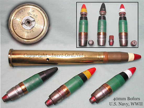 40 mm anti-aircraft shell? - FIREARMS - U.S. Militaria Forum